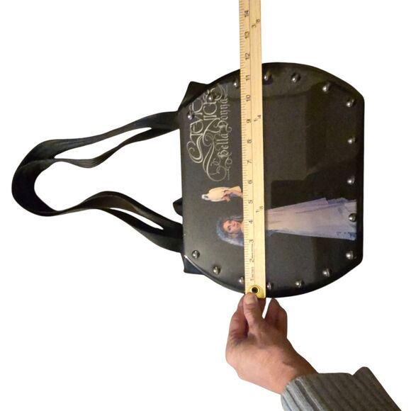 VTG Vinyl Record Purse Bella Donna Stevie Nicks Handbag Purse Parrot - Picture 12 of 14